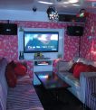 Karaoke rooms operate in a similar way to a bar